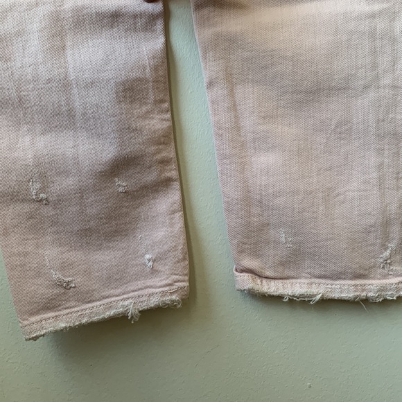 Light Pink distressed Jeans - Picture 7 of 15